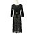 Autre Marque VIVIENNE TAM Strick 2way Ensemble Schwarz
