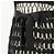 Autre Marque VIVIENNE TAM Strick 2way Ensemble Schwarz - Ansicht 11