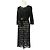 Autre Marque VIVIENNE TAM Strick 2way Ensemble Schwarz - Ansicht 2