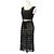 Autre Marque VIVIENNE TAM Strick 2way Ensemble Schwarz - Ansicht 8