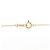 Autre Marque Au750 Schmetterlings-Diamantcollier Golden - Ansicht 5