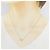 Autre Marque Au750 Schmetterlings-Diamantcollier Golden - Ansicht 6