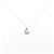 Autre Marque Collana in oro bianco Au750 e diamanti Argento