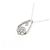 Autre Marque Collana in oro bianco Au750 e diamanti Argento - vista 3