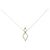 Autre Marque Diamantenhalskette Au750 Golden