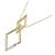 Autre Marque Diamantenhalskette Au750 Golden - Ansicht 3