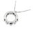 Autre Marque Collana in oro bianco Au750 e diamanti Argento - vista 4