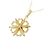 Autre Marque Au750 Diamantenhalskette Golden - Ansicht 3