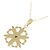Autre Marque Au750 Diamantenhalskette Golden - Ansicht 4
