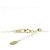Autre Marque Au750 Diamantenhalskette Golden - Ansicht 5