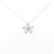 Autre Marque Collana di diamanti K14WG K10WG Argento