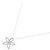 Autre Marque Collana di diamanti K14WG K10WG Argento - vista 2