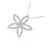 Autre Marque Collana di diamanti K14WG K10WG Argento - vista 3