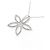 Autre Marque Collana di diamanti K14WG K10WG Argento - vista 4