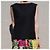 Top sem mangas cocoon Marni em COTTON CADY Preto - vista 3