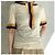 Camiseta de algodón Dries Van Noten HAPPY TAPE Beige Crudo - vista 3