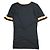 Camiseta de algodón Dries Van Noten HAPPY TAPE Azul Azul marino - vista 2