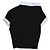 Dries Van Noten HENESSA 8603 Camiseta de algodón Negro - vista 2