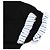 Dries Van Noten HENESSA 8603 Camiseta de algodón Negro - vista 7