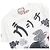 Camiseta de lino Gucci con estampado japonés Shisa Blanco - vista 2