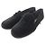 Mocassins en velours CHANEL COCO Mark Noir
