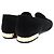 Mocassins en velours CHANEL COCO Mark Noir - vue 2