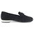 Mocassins en velours CHANEL COCO Mark Noir - vue 5