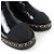 Botas curtas de couro CHANEL COCO Mark Boa Preto - vista 8