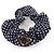 Prada Tessuto Scrunchie mit Triangle-Logo Schwarz