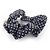 Prada Tessuto Scrunchie mit Triangle-Logo Schwarz - Ansicht 3