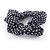 Prada Tessuto Scrunchie mit Triangle-Logo Schwarz - Ansicht 4