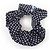 Prada Tessuto Scrunchie mit Triangle-Logo Schwarz - Ansicht 6