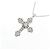 Autre Marque Collana di diamanti K14WG K10WG Argento - vista 3