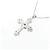 Autre Marque Collana di diamanti K14WG K10WG Argento - vista 4