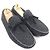 Zapatos de conducir Louis Vuitton Monogram Denim Negro - vista 2