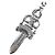 Pingente CHROME HEARTS Dagger 925 Prata