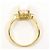 Autre Marque Anillo de Perlas y Diamantes Au750 Dorado - vista 2