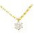 Autre Marque Collar de Diamantes Au750 Dorado