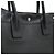 Yves Saint Laurent Saint Laurent Rive Gauche Leder 2-Way Tote Bag Schwarz - Ansicht 7