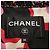 Cappotto Chanel LOOK52 Nero Rosa Rosso - vista 5