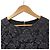 Autre Marque Abito in pizzo Drawer Nero - vista 3
