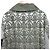 Autre Marque Olleborebla Alberobello Jacquard-Mantel Grün Khaki - Ansicht 5