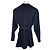 Max Mara Gürteljacket-Mantel Blau Marineblau - Ansicht 2