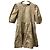 Autre Marque Vestido Fluffy Jacquard temporada Beige