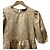 Autre Marque Vestido Fluffy Jacquard temporada Beige - vista 2
