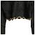 Autre Marque Sandro Cardigan mit Strassknöpfen Schwarz - Ansicht 4