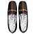 Décolleté mocassini Gucci Goatskin Feline Ginger Nero - vista 5