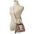 Bolsa 2way em couro e tweed Roger Vivier Rosa - vista 10