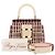 Bolsa 2way em couro e tweed Roger Vivier Rosa - vista 11