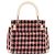 Bolsa 2way em couro e tweed Roger Vivier Rosa - vista 4